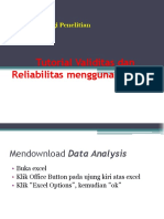Tutorial-Validitas-dan-Reliabilitas-menggunakan-Excel.ppt