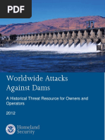 Worldwide Attacks Against Dams - 2012