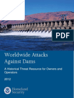 Worldwide Attacks on Dams and Infrastructure