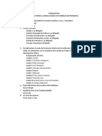 Programación Fecha 27 de Mayo de 2019 Velada de Integración Familiar