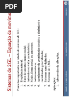 8 - Sistemas de 2gl Eq Do Movimento