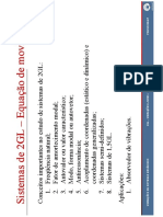 8 - Sistemas de 2gl Eq Do Movimento