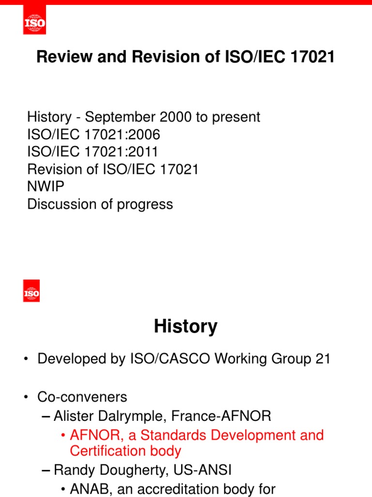 ISO/IEC 17021 Standards Overview | PDF | International Organization For ...