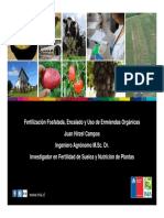 Fertilización Fosfatada Encalado y Uso de Enmiendas Orgánicas Juan Hirzel PDF
