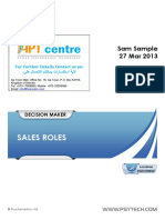4. Sales Roles Development Report