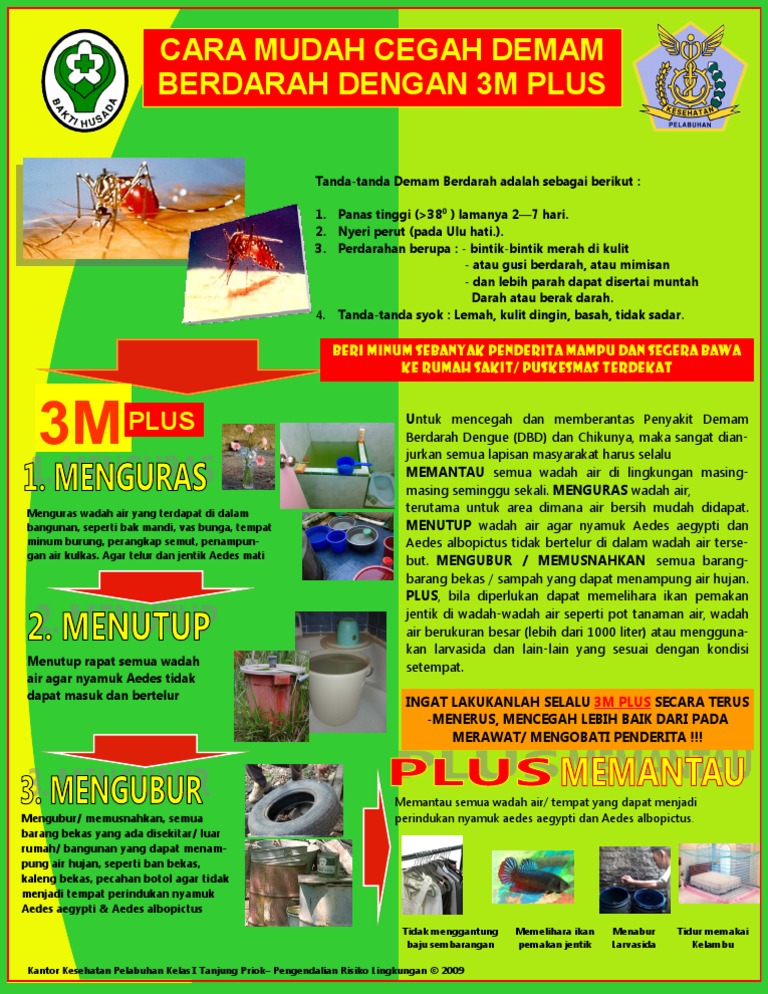 Gambar Poster Demam Berdarah