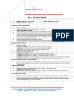 Msds Thinner Acrilico CMC