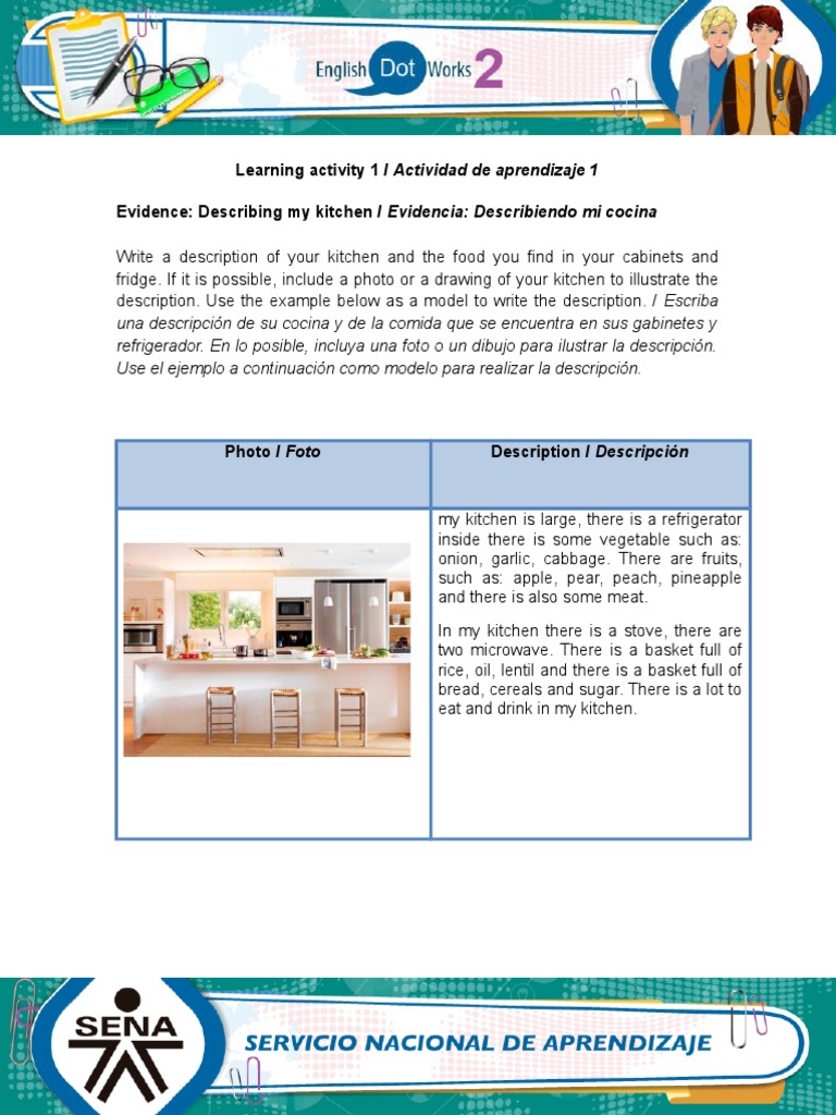 Kitchen Description & Inventory | PDF
