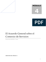 Acuerdo General de Servicios