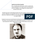 Biografía de José María Arguedas