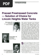 Analysis and Design of Circular Prestressed Concrete Storage Tanks