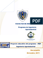 PEP Ingenieria Agroindustrial 2017