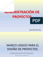 Capítulo 2 (1P) - Marco Lógico de Proyectos.