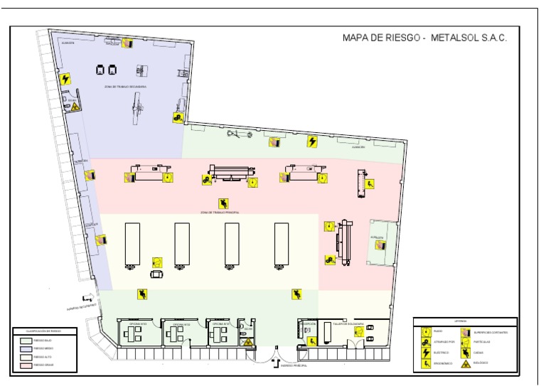Mapa de Riesgo de Fabrica | PDF
