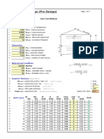 Tank Shell Design (Pre Design) : API 650 12th Edition Eqpt: Oil Palm Tank One Foot Method