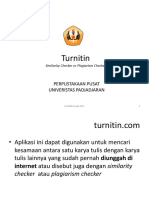 Panduan Penggunaan Turnitin