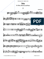 Previn - Trio For Oboe, Bassoon and Piano PDF