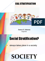 Social Stratification: Denver E. Saberon