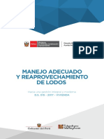 Manejo Adecuado y Reaprovechamiento de Lodos