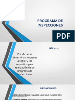 Programa de Inspecciones