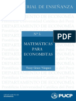 Matemática para Economía