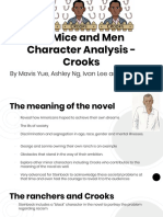 crook s character analysis