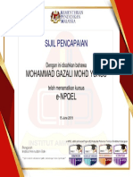 e-NPQEL 2019a2 - Sijil Pencapaian e-NPQEL PDF