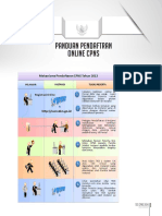 Panduan Pendaftaran Online CPNS PDF