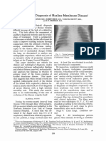 Radiographic Diagnosis of Hyaline Membrane Disease'