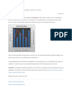 How to Add or Remove a Secondary Axis in a Chart