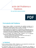 Hipotesis y Problematica