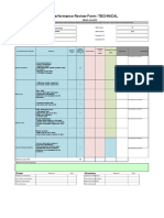 KPI Performance Review Form - TECHNICAL: Month: Jun 2019