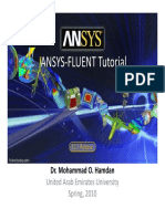 Ansys Fluent Tutorial