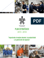 Plan Estratégico SENA 2015 - 2018