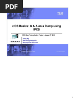 z/OS Basics: Q & A On A Dump Using Ipcs: Jerry NG IBM Poughkeepsie