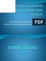 65761192-Teknik-Memimpin-Sidang-Rapat-Dan-Diskusi.pptx