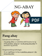 Pang-Abay (Uri at Gamit)