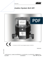 Instructions Lubrication System QLS401