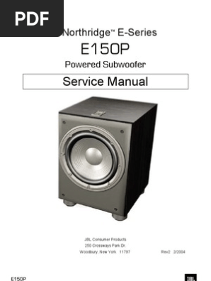 e150p subwoofer