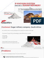 Centralized Vacuum System Sugar Refinery: Case History: Explosive Dust Handling in