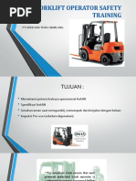 SOP Pengoperasian Forklift | PDF