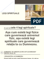 Cele 4 Legi Spirituale