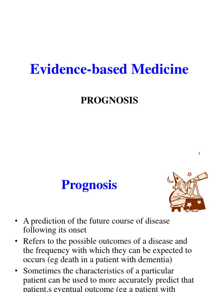 Understanding Disease Prognosis Factors | PDF | Cohort Study | Prognosis