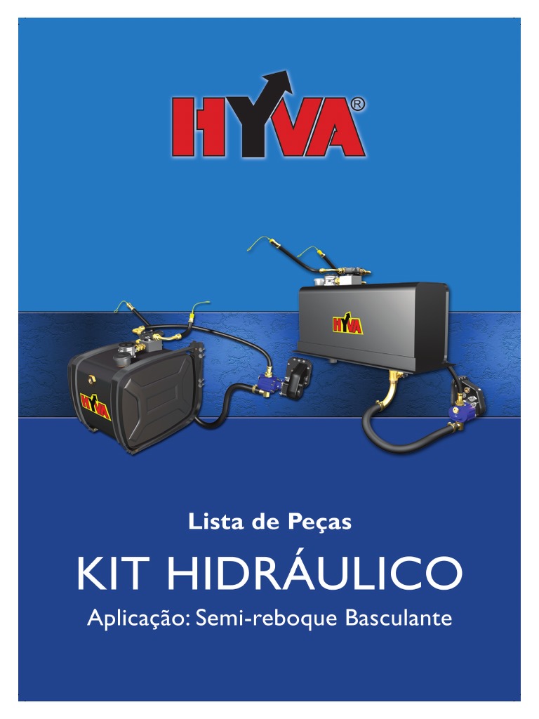 Kit Hidráulico Standard Hyva | PDF | Engenharia Mecânica | Bens ...