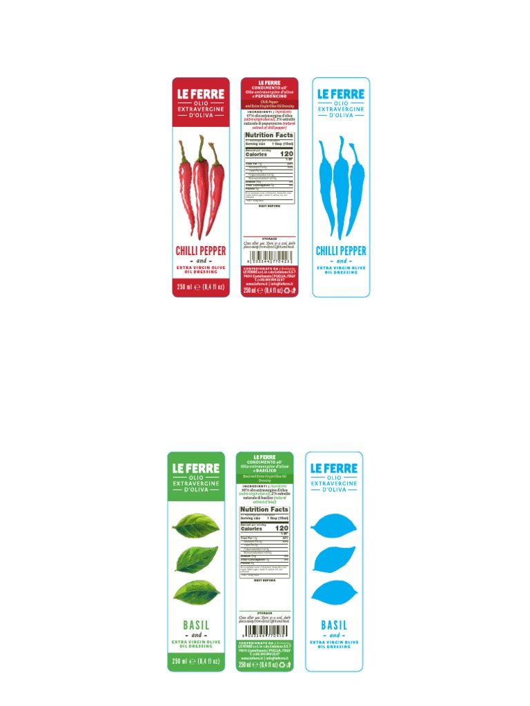 Chilli Pepper: Nutrition Facts | PDF | Nutrition Facts Label | Fat