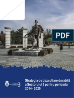 Strategia de Dezvoltare Durabila a Sectorului 3 27.10.2014