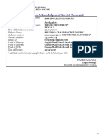 PAN Application Acknowledgement Receipt (Form 49A)