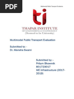 Front Page of Report