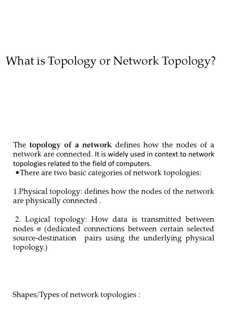 Understanding Network Topologies: A Guide to Common Types, Their ...