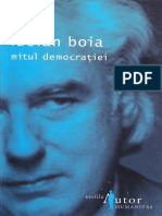 (Seriile de autor Humanitas) Boia, Lucian - Mitul democraţiei-Humanitas (2007)